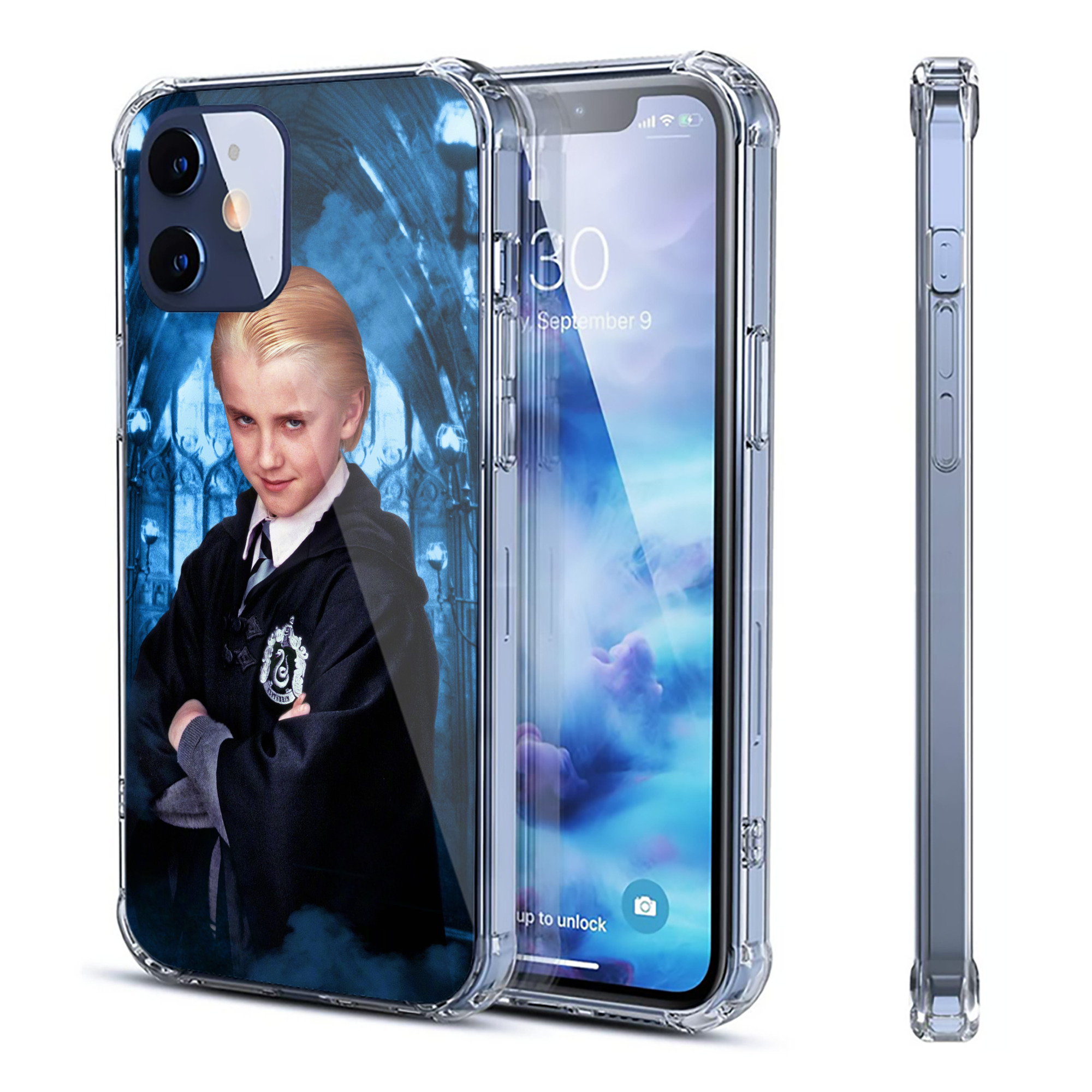 （画像用） Harry Potter ハリー・ポッターシリーズ 【iPhone 12シリーズ対応】透明スマホケース（クリアソフトケース）